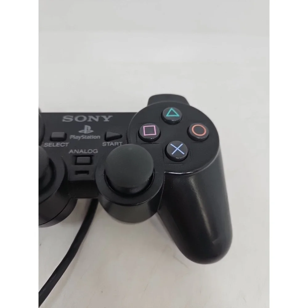 FOR PARTS - UNTESTED Official Sony PlayStation 2 PS2 Wired Controller SCPH-10010